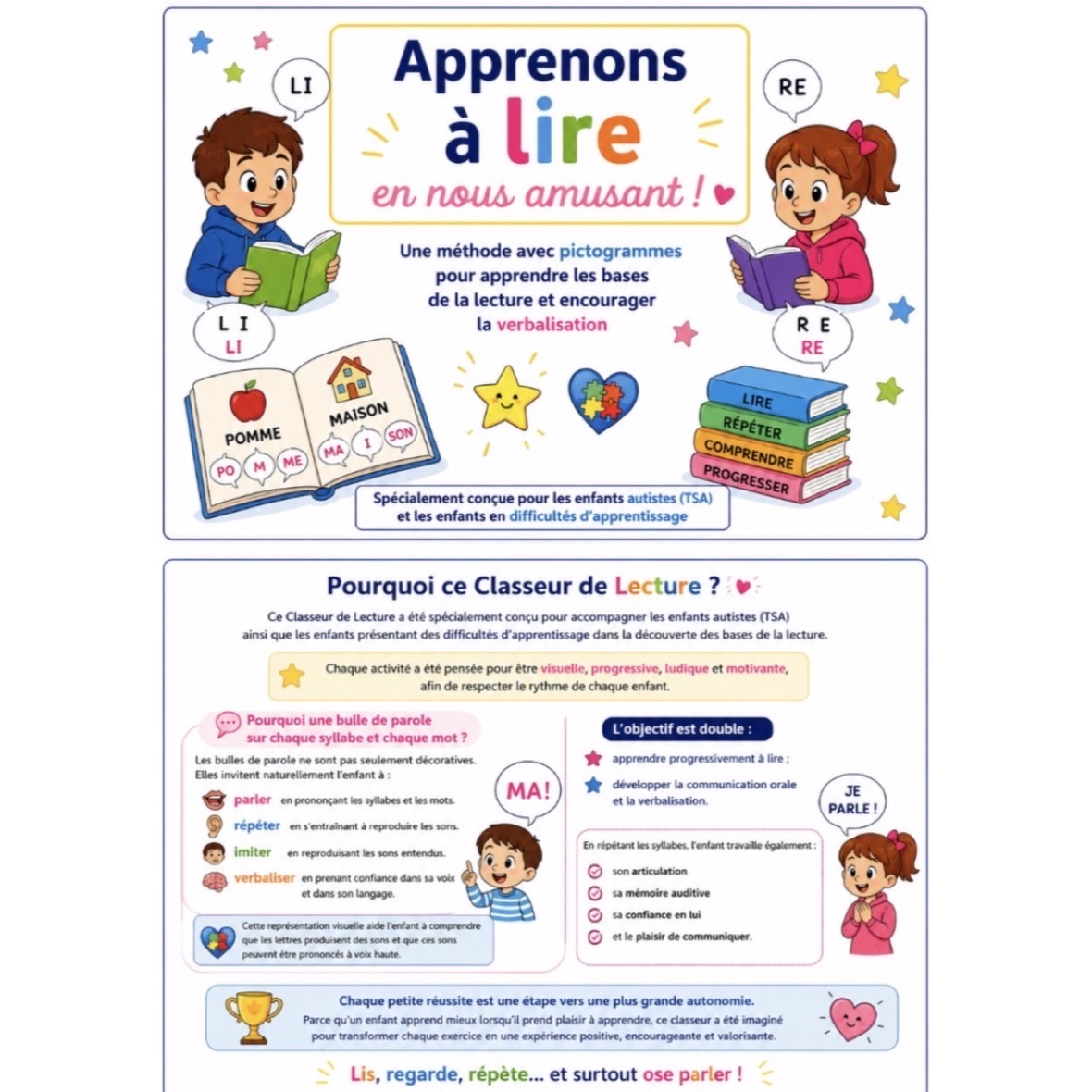 le classeur de lecture 2 du Voyage De Jade